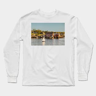 Manufactory Old Paint Factory - Rocky Neck, Gloucester, MA - Gloucester Seaport Long Sleeve T-Shirt